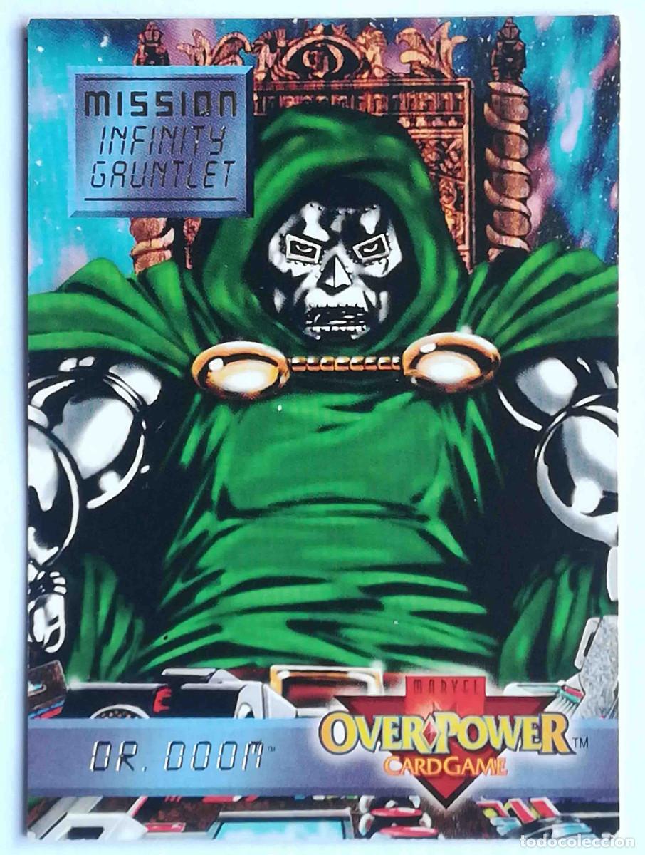 Trading cards: Mission Infinity Gauntlet - Dr. Doom (3 de 7) Marvel Over Power - Foto 1