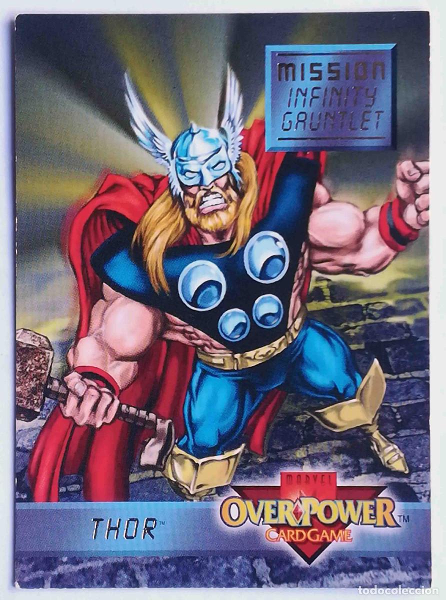 Trading cards: Mission Infinity Gauntlet - Thor (5 de 7) Marvel Over Power - Foto 1