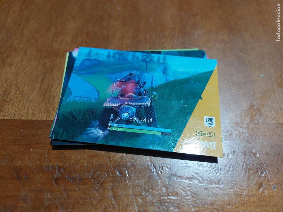 Cartas Colecion&aacute;veis: 89 FORNITE. PANINI, 2019. CARTA. CROMO. BUEN ESTADO