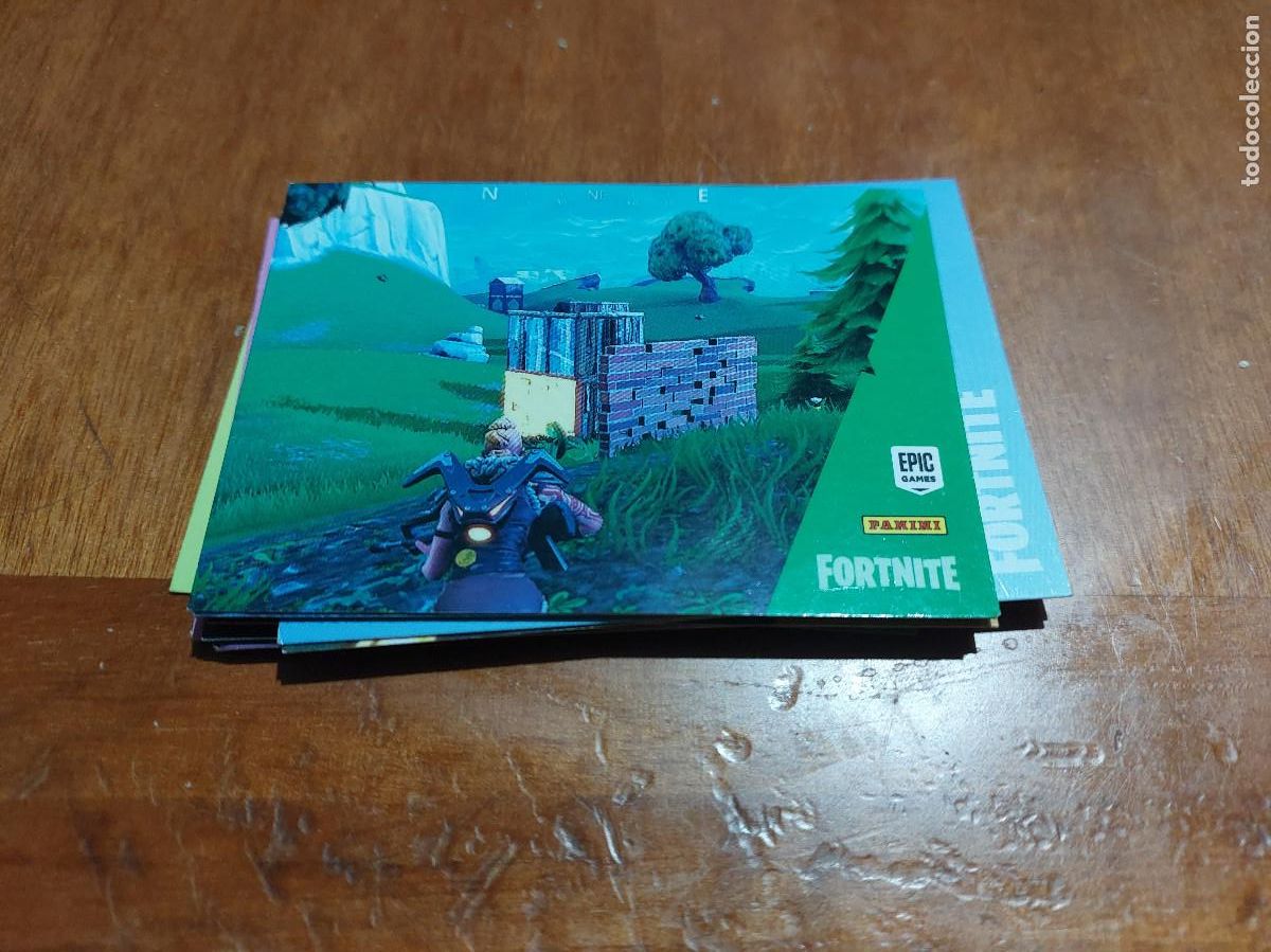 Cartas Colecion&aacute;veis: 21 FORNITE. PANINI, 2019. CARTA. CROMO. BUEN ESTADO