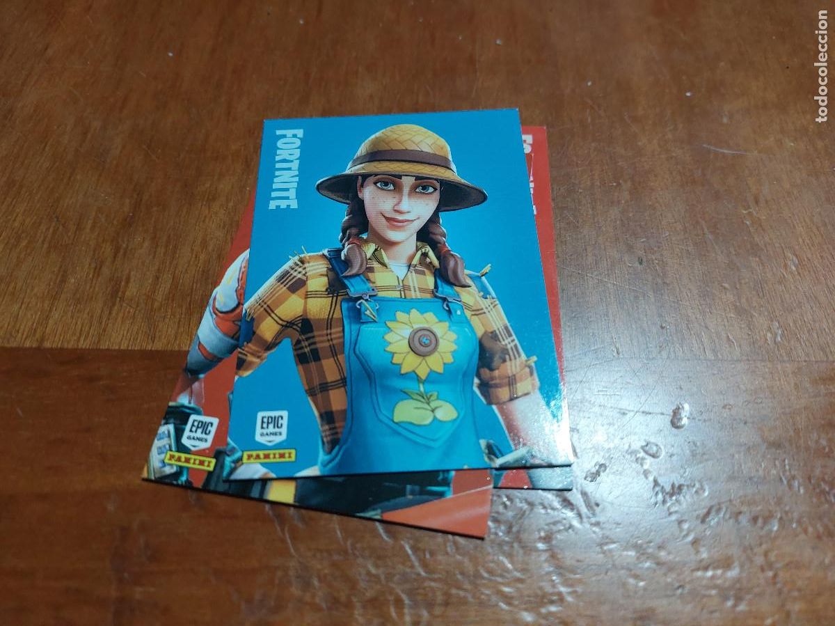 Cartas Colecion&aacute;veis: 129 FORNITE. PANINI, 2019. CARTA. CROMO. BUEN ESTADO