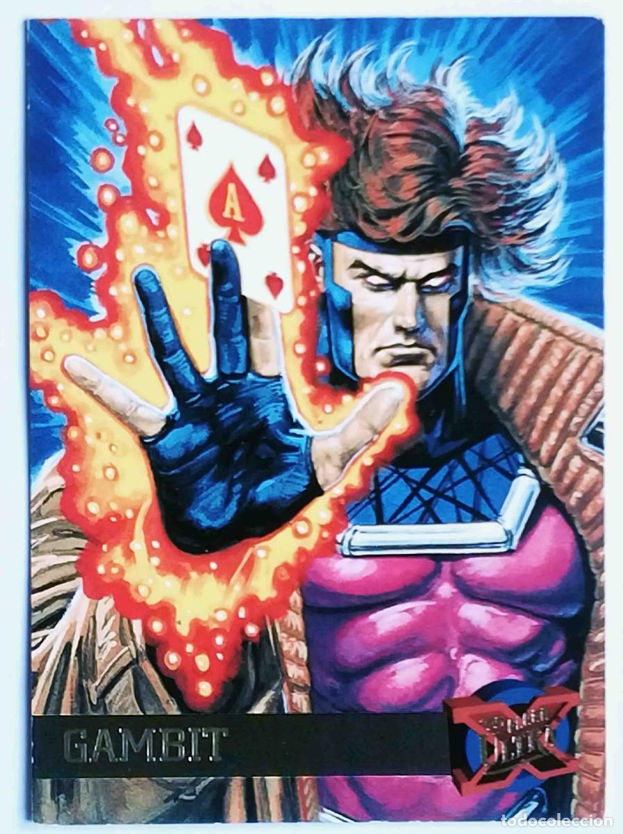 Trading cards: 95 Fleer Ultra N&ordm; 20 Gambit. Bob Larkin. Marvel C&oacute;mics 1994. - Foto 1