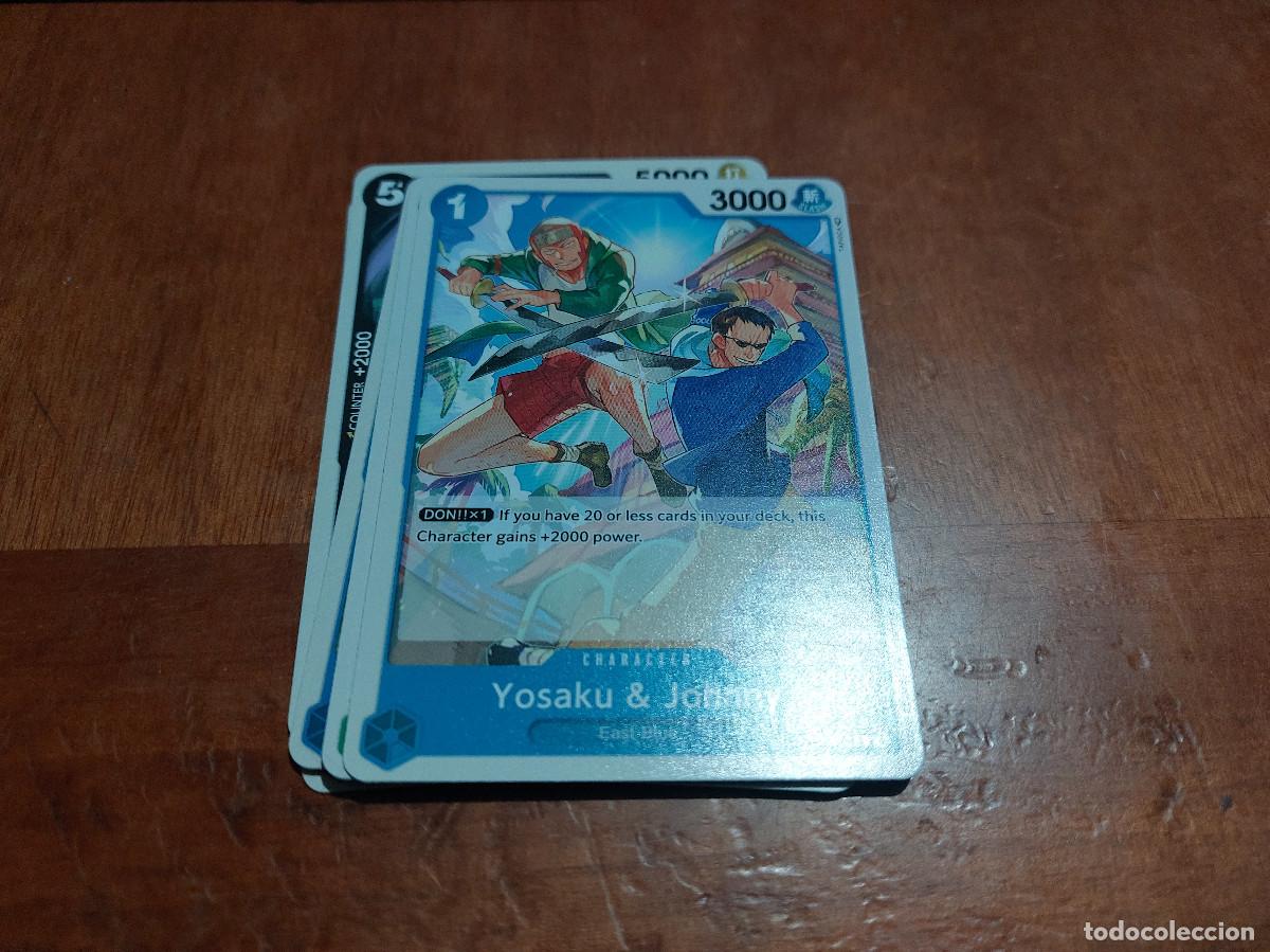 Trading cards: OP03-053 YOSAKU & JONNNY. ONE PIECE EN INGL&Eacute;S. CARTA. CROMO. BUEN ESTADO. TRADING CARDS