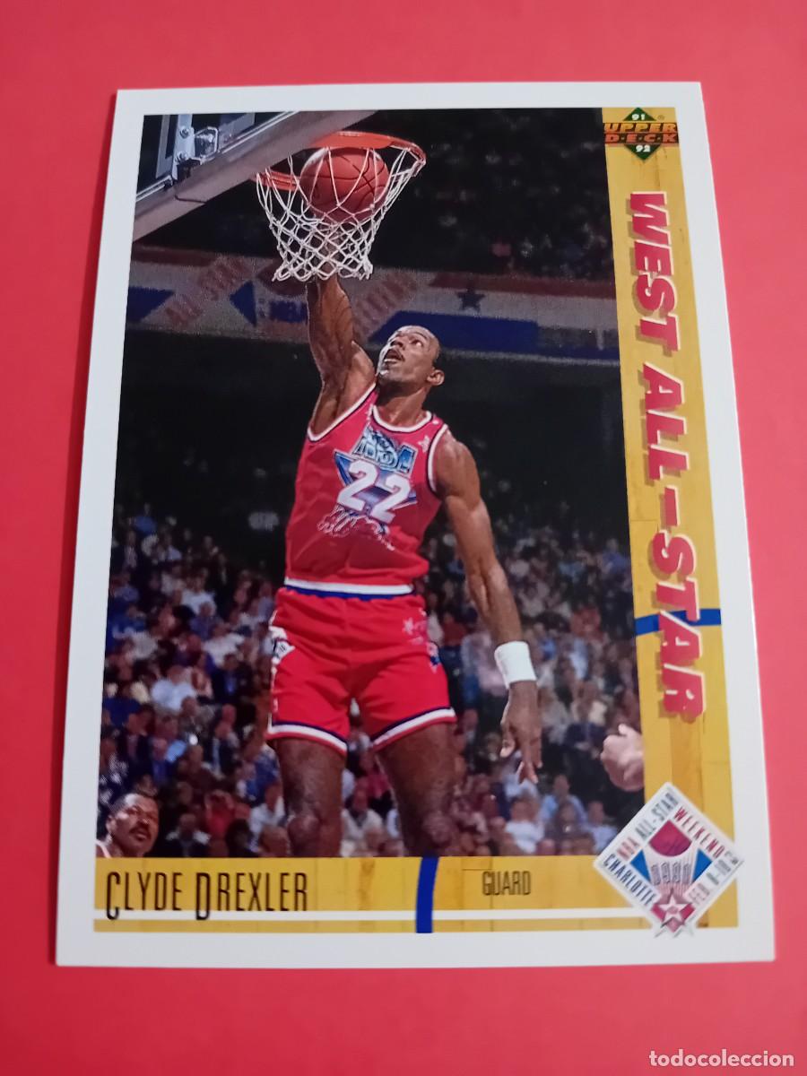 Sammelkarten: Card 53 Clyde Drexler All Star 1990-91 Upper Deck 1991-92