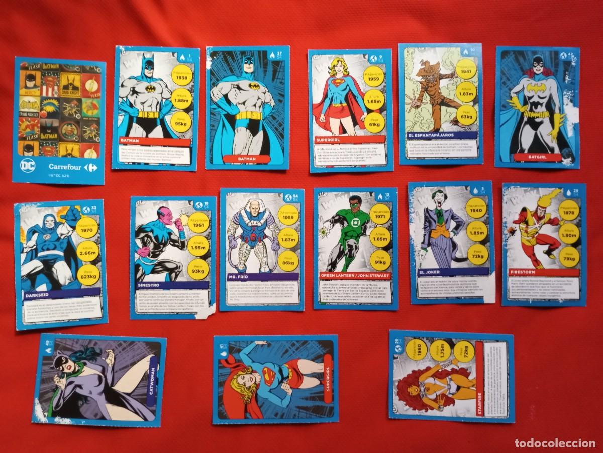 Trading cards: DC - CARREFOUR - LOTE 24 - Foto 1