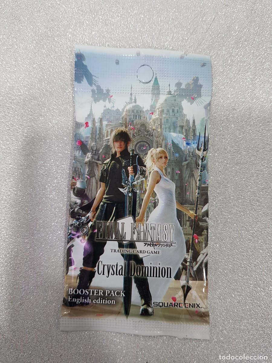 Trading Cards: Sobre de cartas Final Fantasy Crystal Dominion