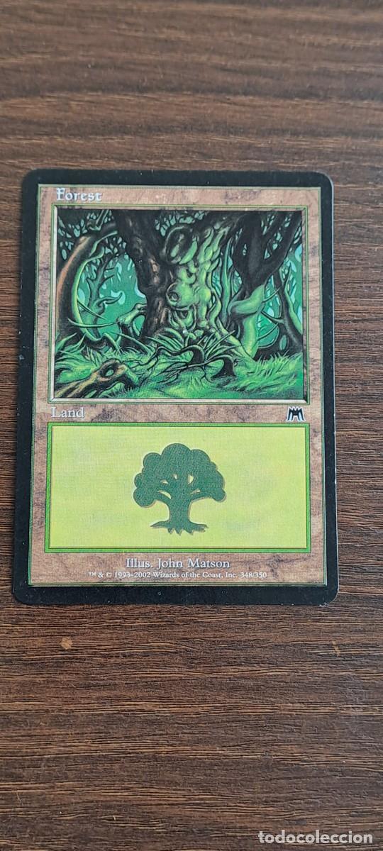 Trading cards: MAGIC. THE GATHERING. DECKMASTER CARD FOREST - Foto 1
