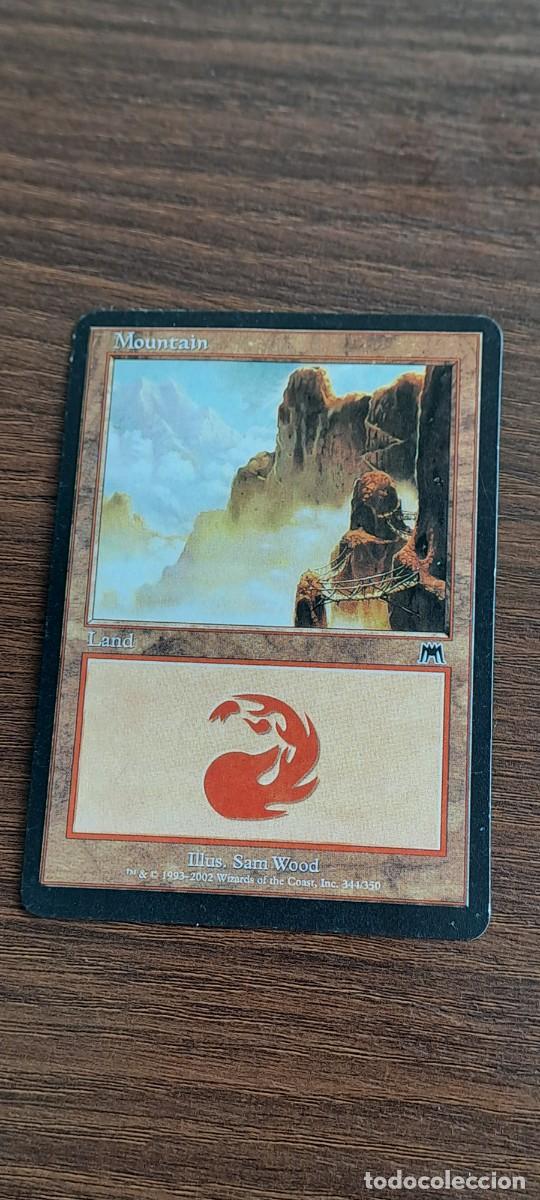 Trading cards: MAGIC. THE GATHERING. DECKMASTER CARD MOUNTAIN - Foto 1