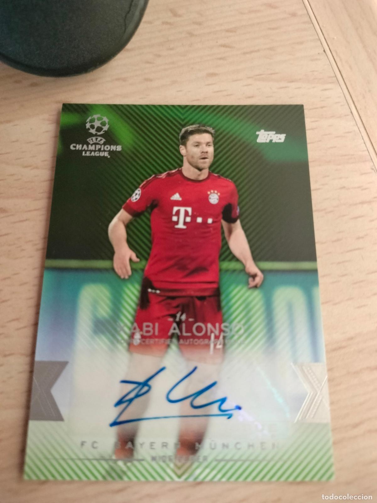 2016 topps uefa champions league - xabi alonso - Compra venta en 