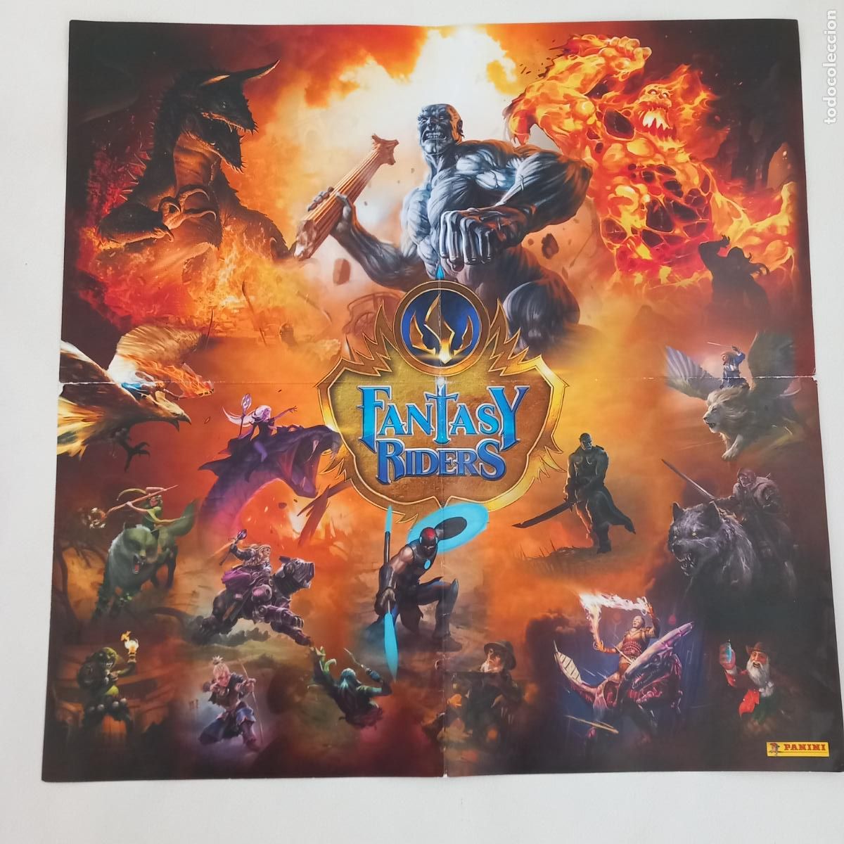 Trading cards: Tablero Fantasy riders - Foto 1