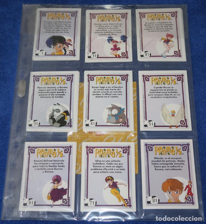Trading cards: Ranma 1/2 - Ediciones Este (1994) &iexcl;Colecci&oacute;n completa e impecable! - Foto 2