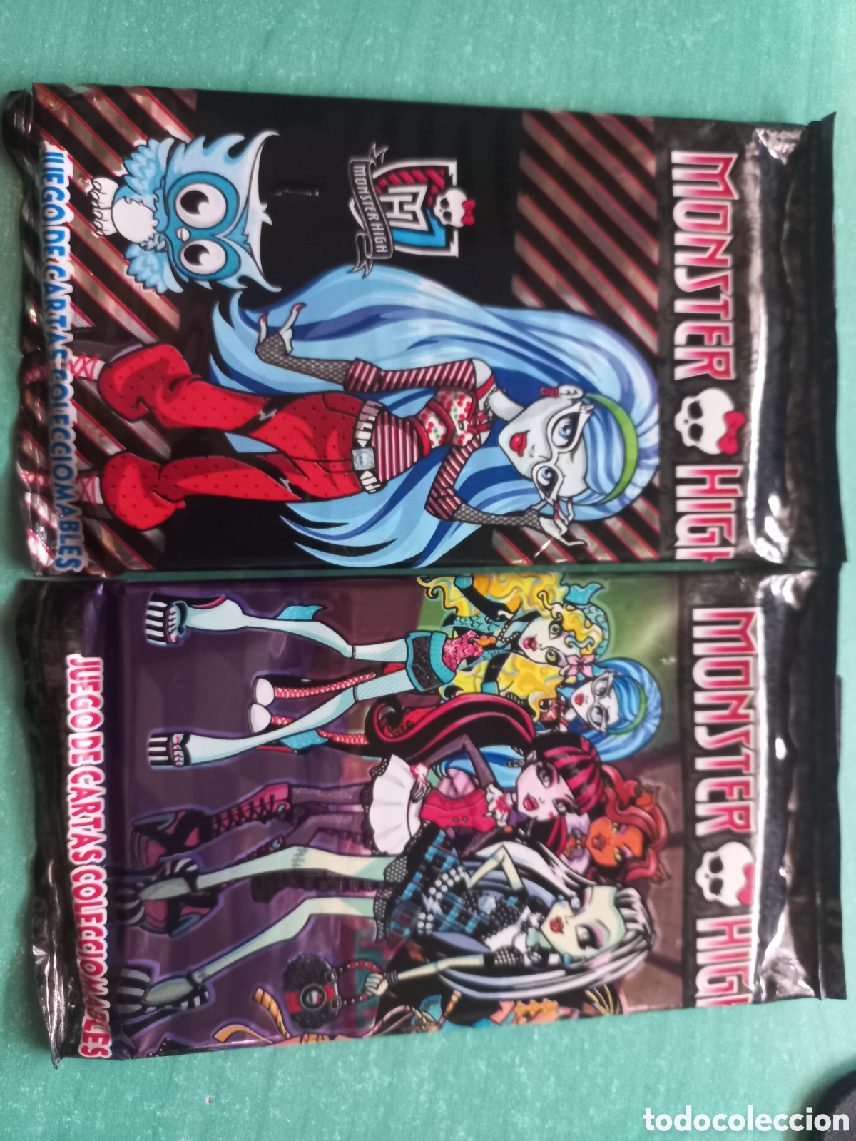 Trading Cards: 2 SOBRES SIN ABRIR DE CARTAS MONSTER HIGH