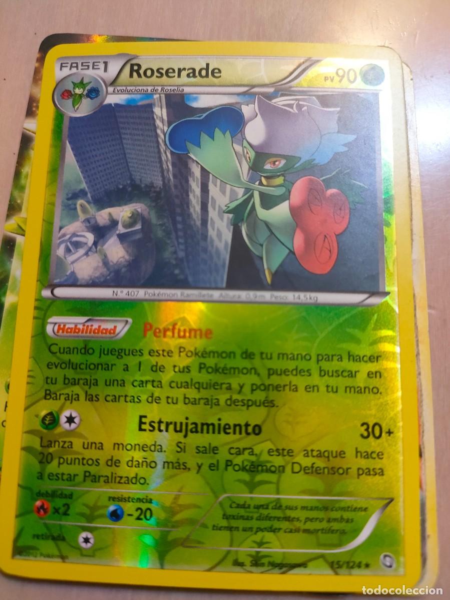 Trading cards: Roserade. Carta Pokemon