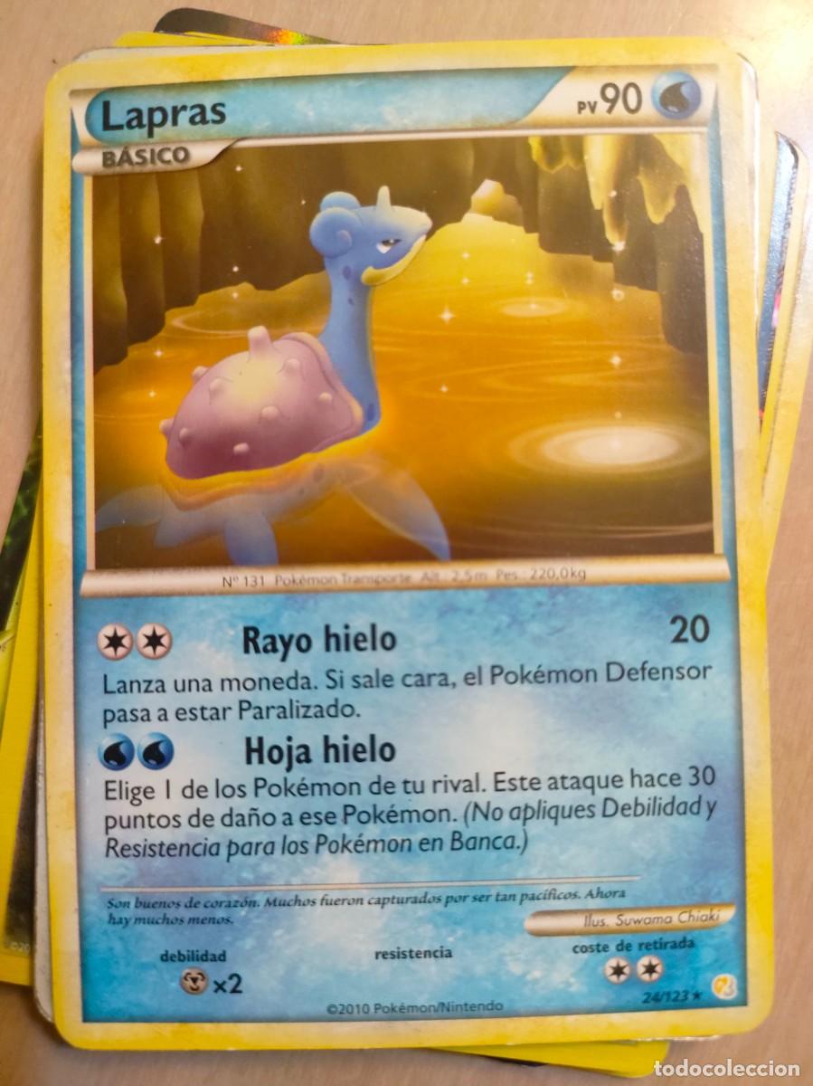 Trading cards: Lapras. Carta Pokemon