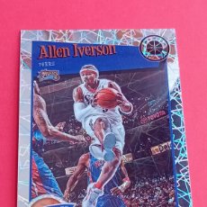 Trading Cards: CARD 285 ALLEN IVERSON NBA HOOPS PREMIUM STOCK 2019-20 LÁSER PRIZM