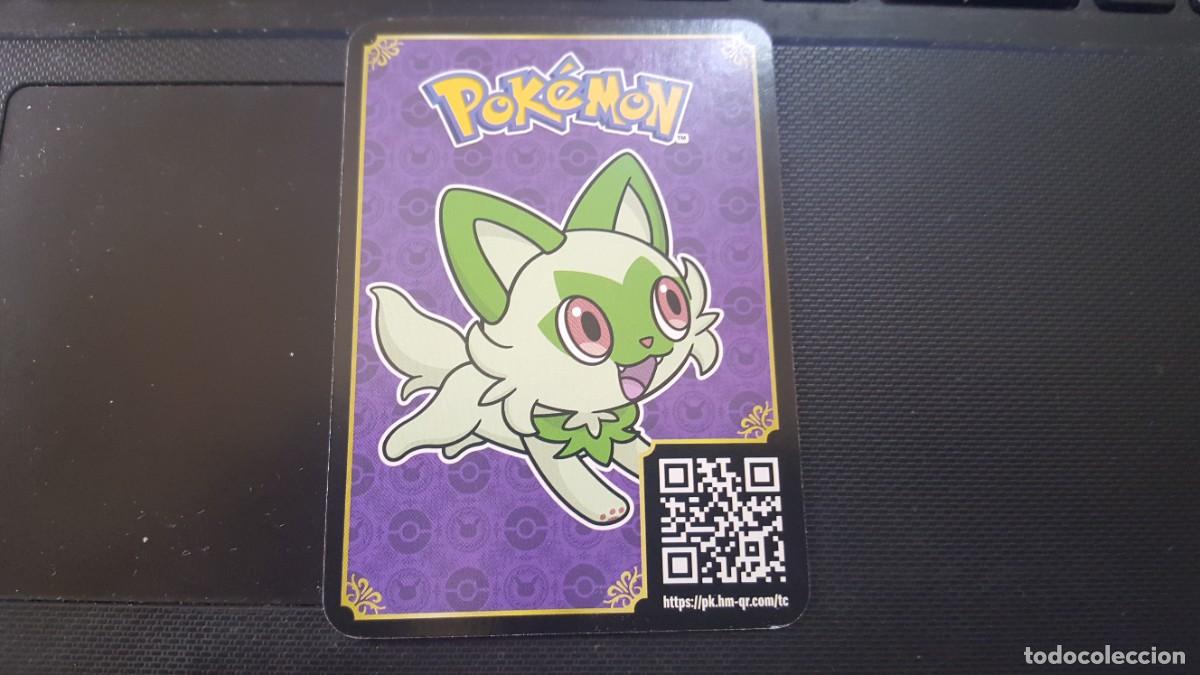 Trading Cards: LOTE CARD QR POKEMON COMBATE EXPRESS MCDONALD&acute;S 2023 SPIRIGATITO