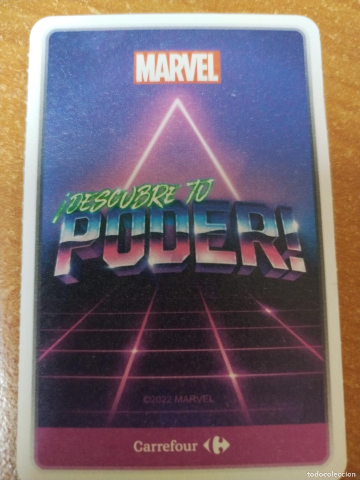 Trading cards: CARREFOUR &iexcl;DESCUBRE TU PODER! MARVEL ( PIDE TUS FALTAS ) - Foto 1
