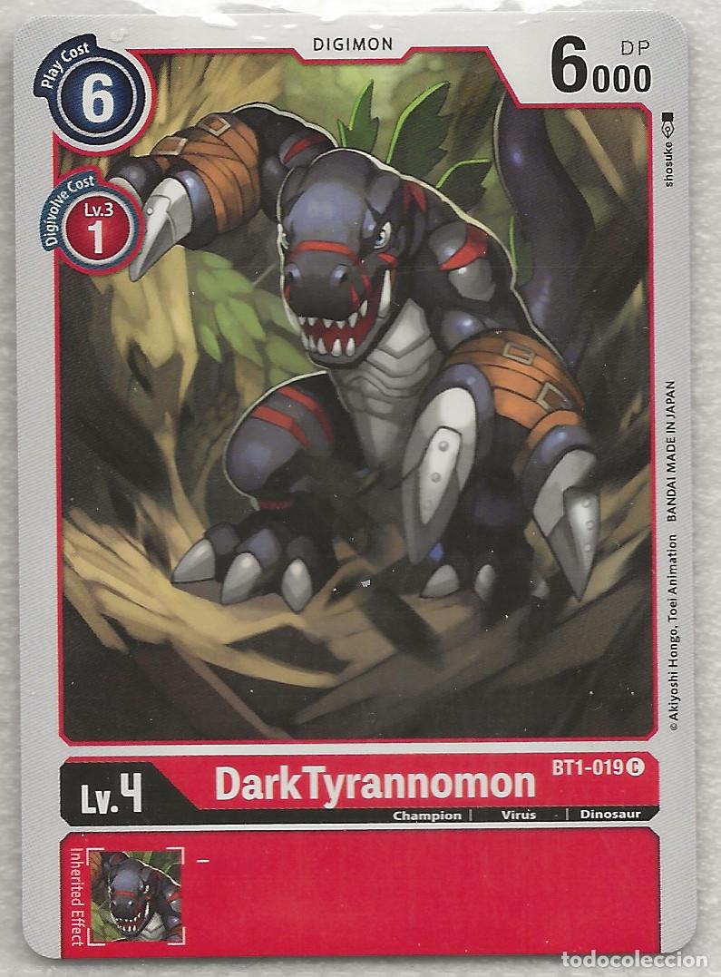 Trading Cards: Digimon TCG 2020 BT1-019 DarkTyrannomon