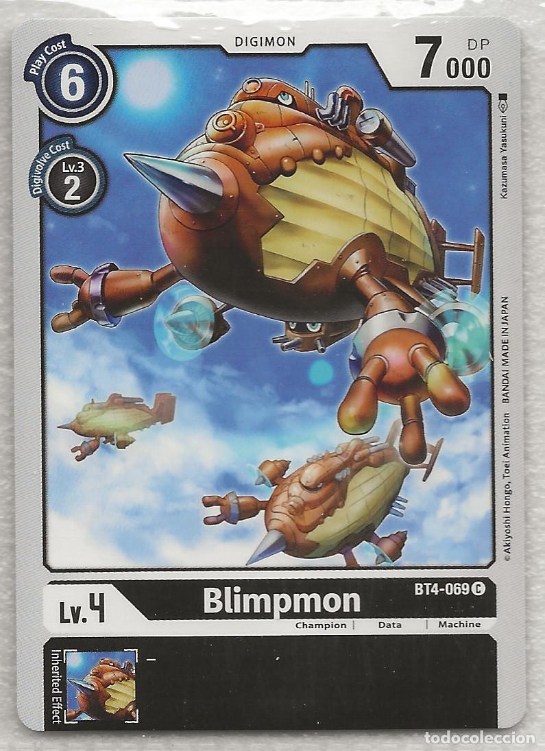Trading Cards: Digimon TCG 2020 BT4-069 Blimpmon