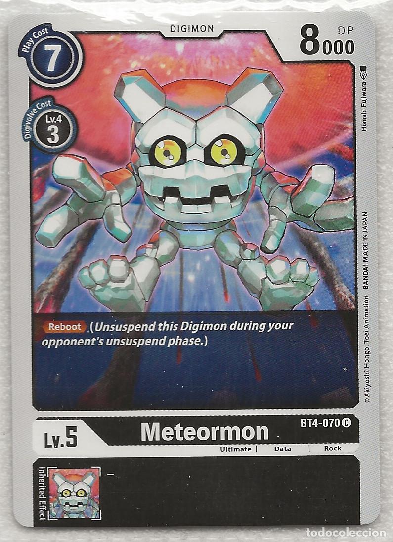 Trading Cards: Digimon TCG 2020 BT4-070 Meteormon