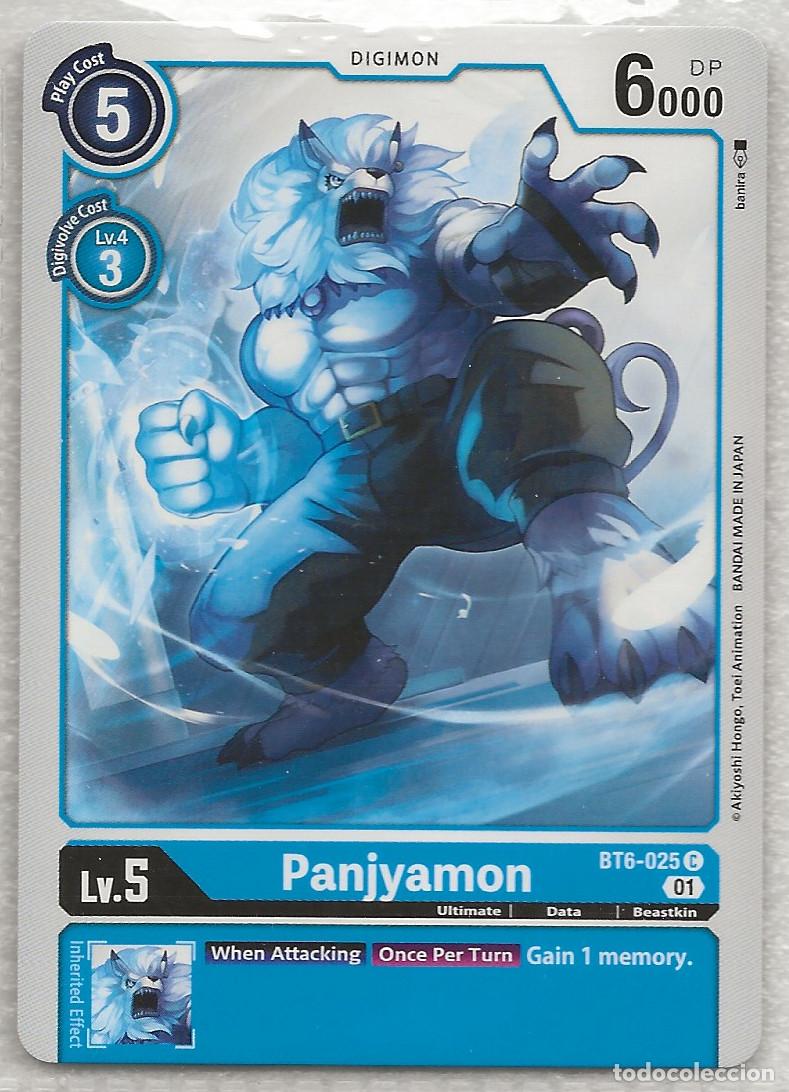Trading Cards: Digimon TCG 2020 BT6-025 Panjyamon