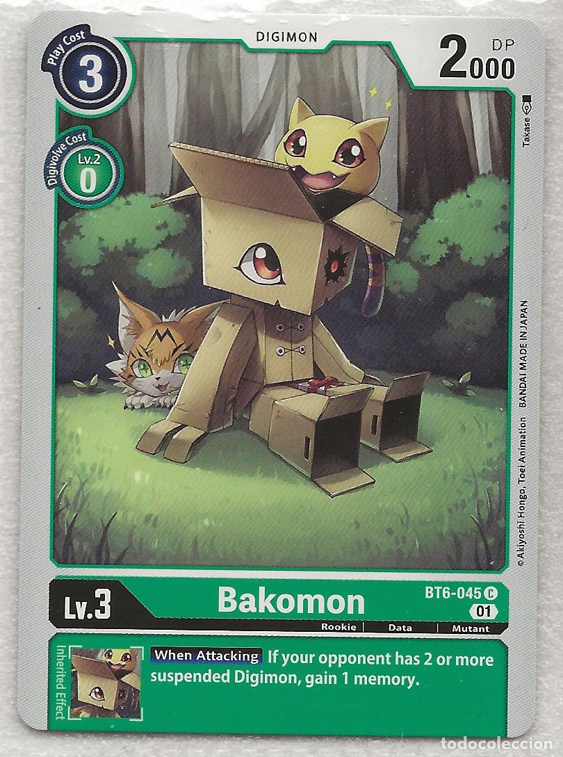Trading Cards: Digimon TCG 2020 BT6-045 Bakomon