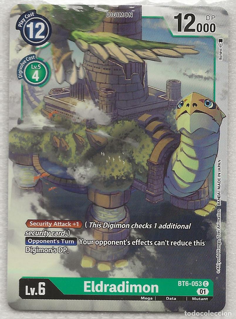 Trading Cards: Digimon TCG 2020 BT6-053 Eldradimon
