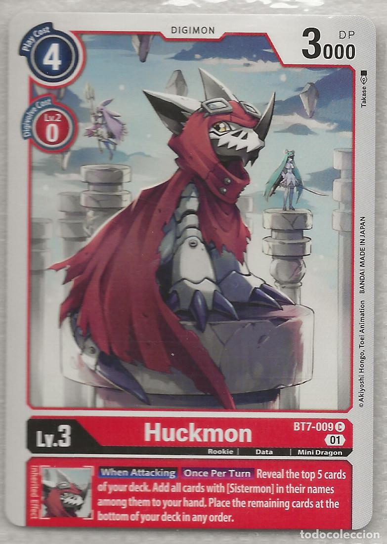 Trading Cards: Digimon TCG 2020 BT7-009 Huckmon
