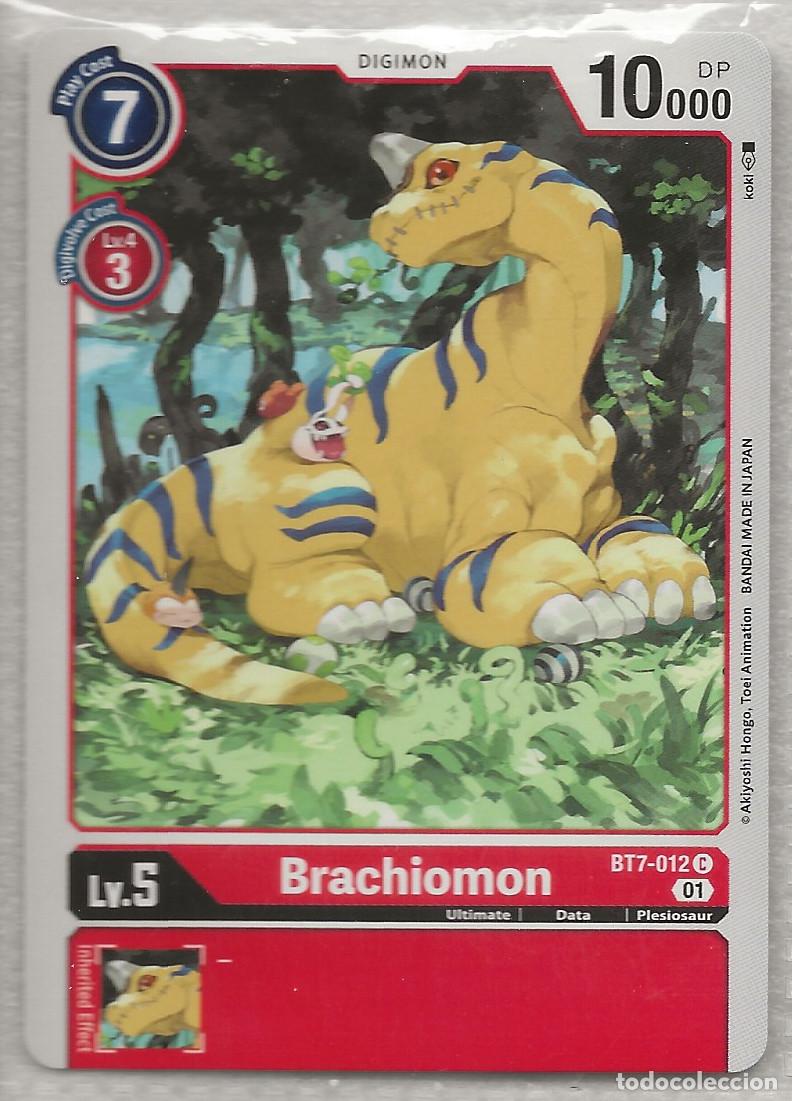 Trading Cards: Digimon TCG 2020 BT7-012 Brachiomon