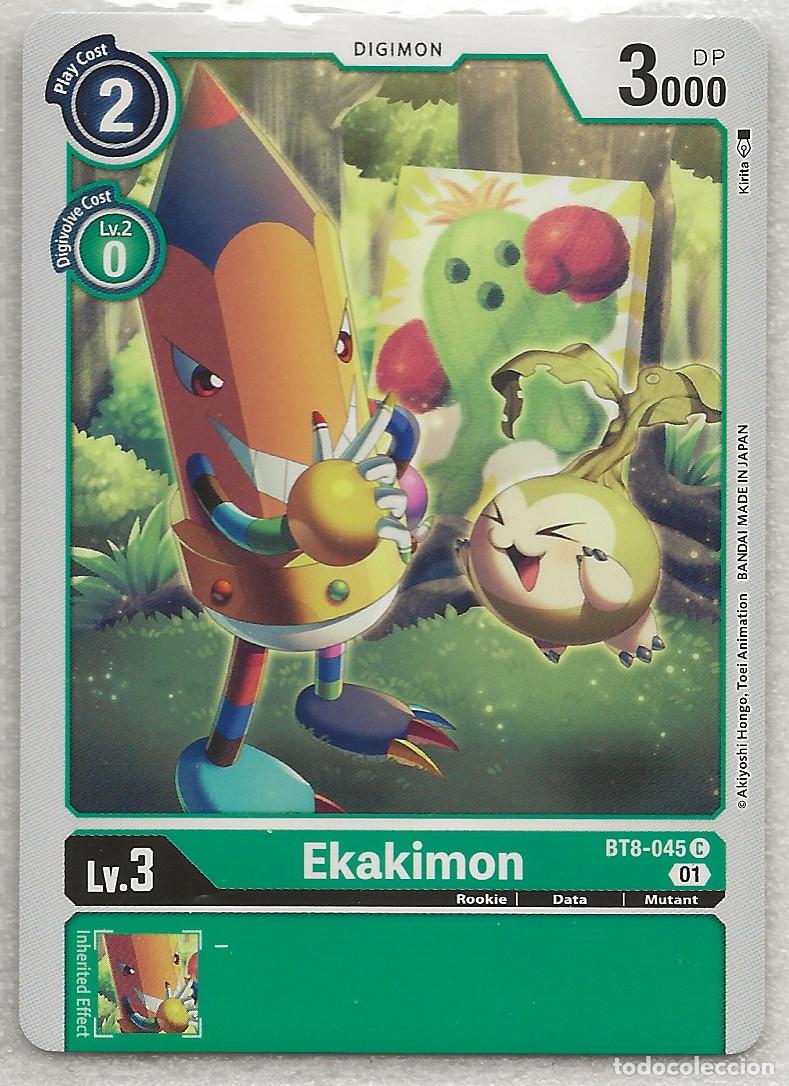 Trading Cards: Digimon TCG 2020 BT8-045 Ekakimon