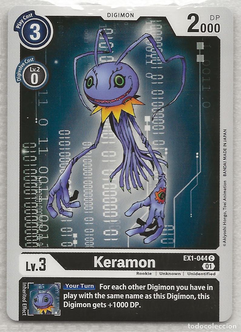 Trading Cards: Digimon TCG 2020 EX1-044 Keramon