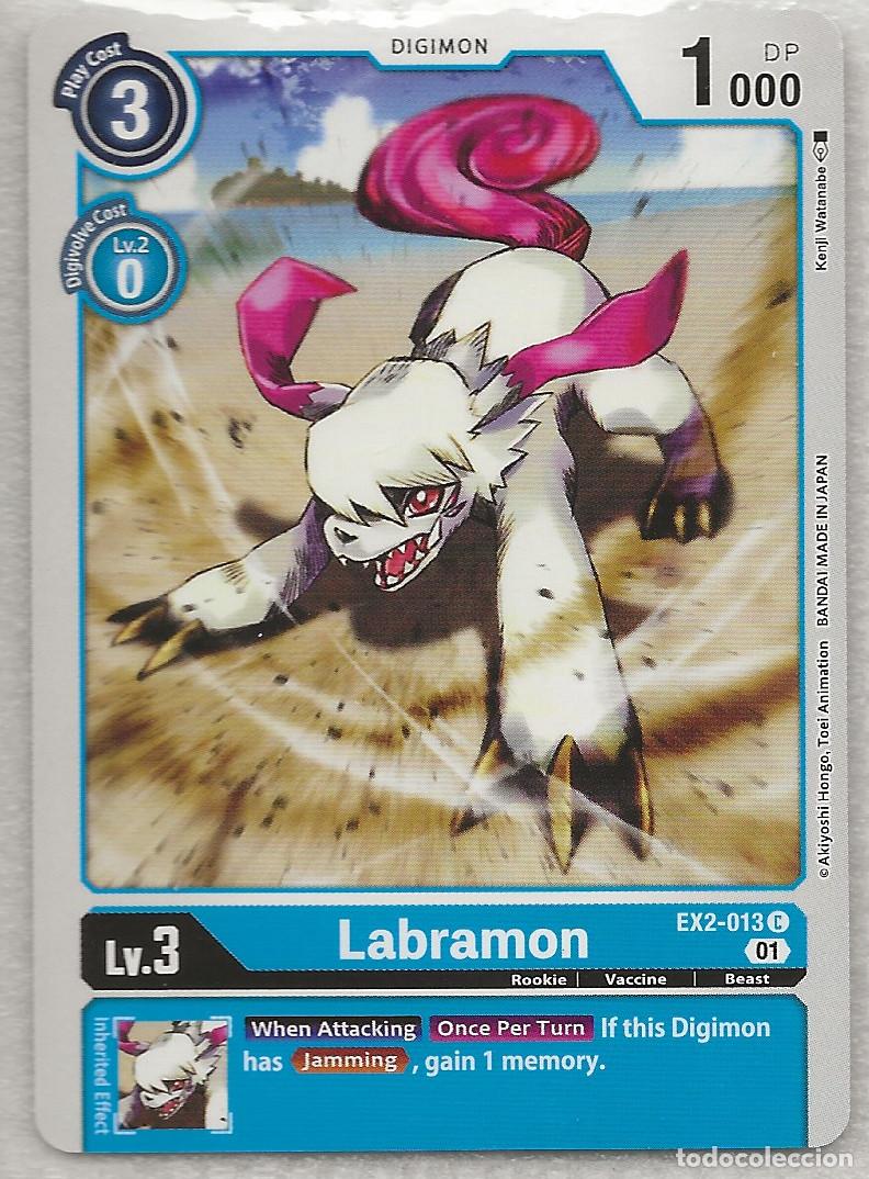 Trading Cards: Digimon TCG 2020 EX2-013 Labramon