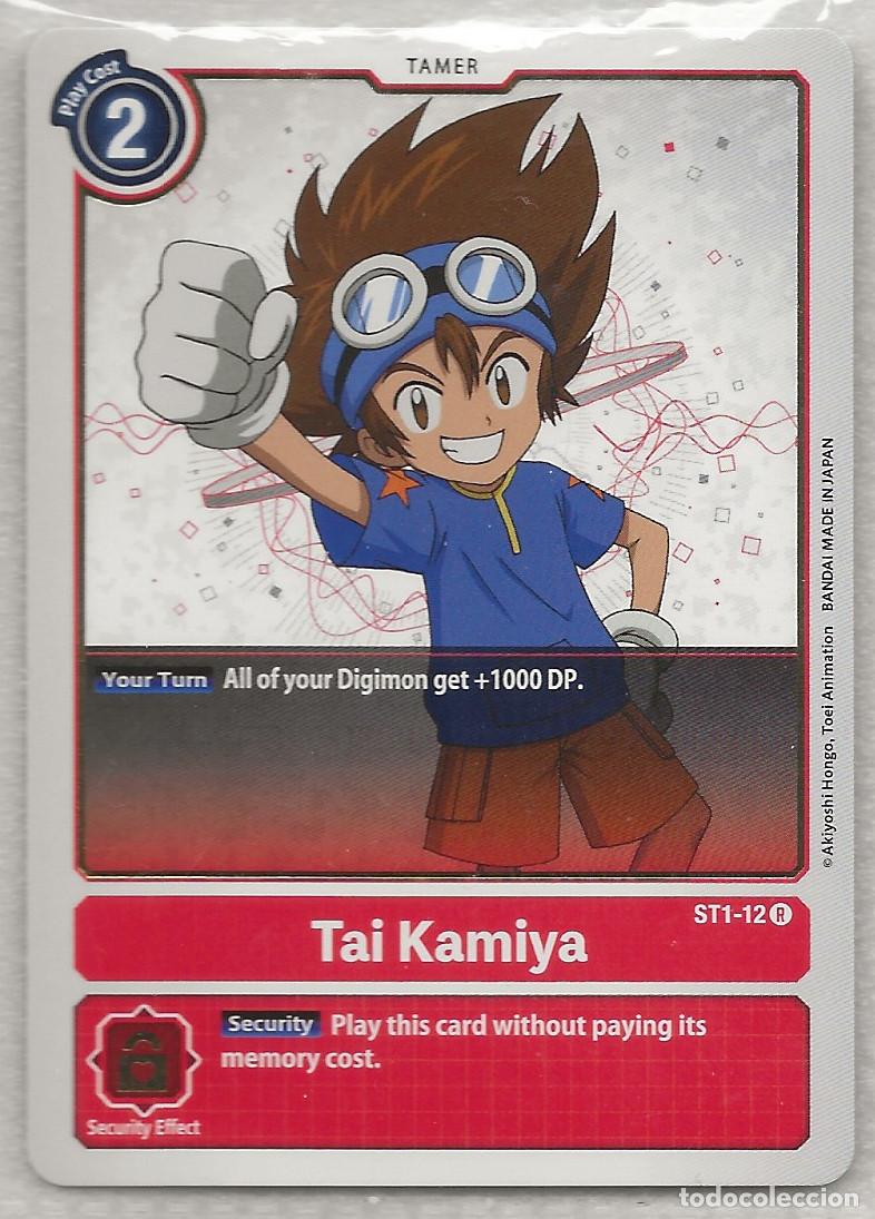 Trading Cards: Digimon TCG 2020 ST1-12 Tai Kamiya