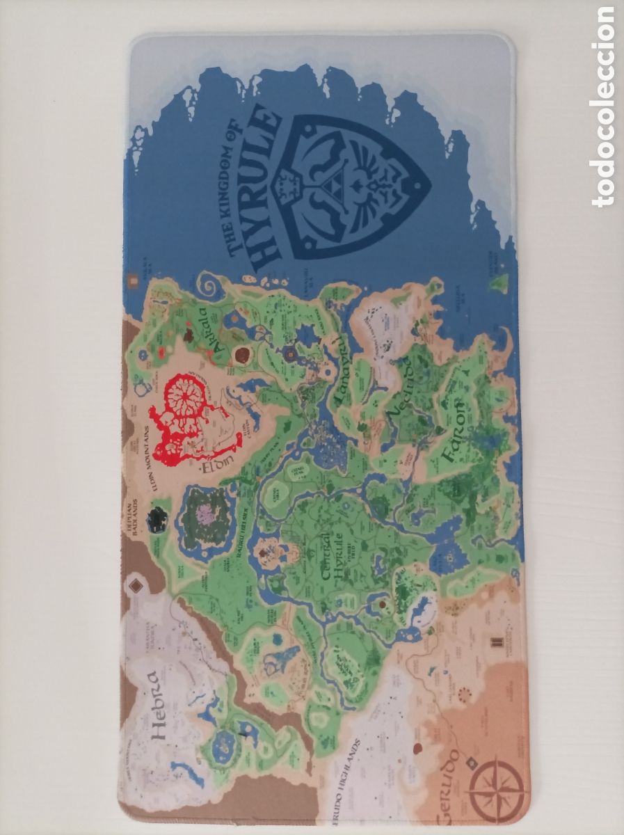 Trading cards: Tapete Zelda Mapa Game - Foto 3