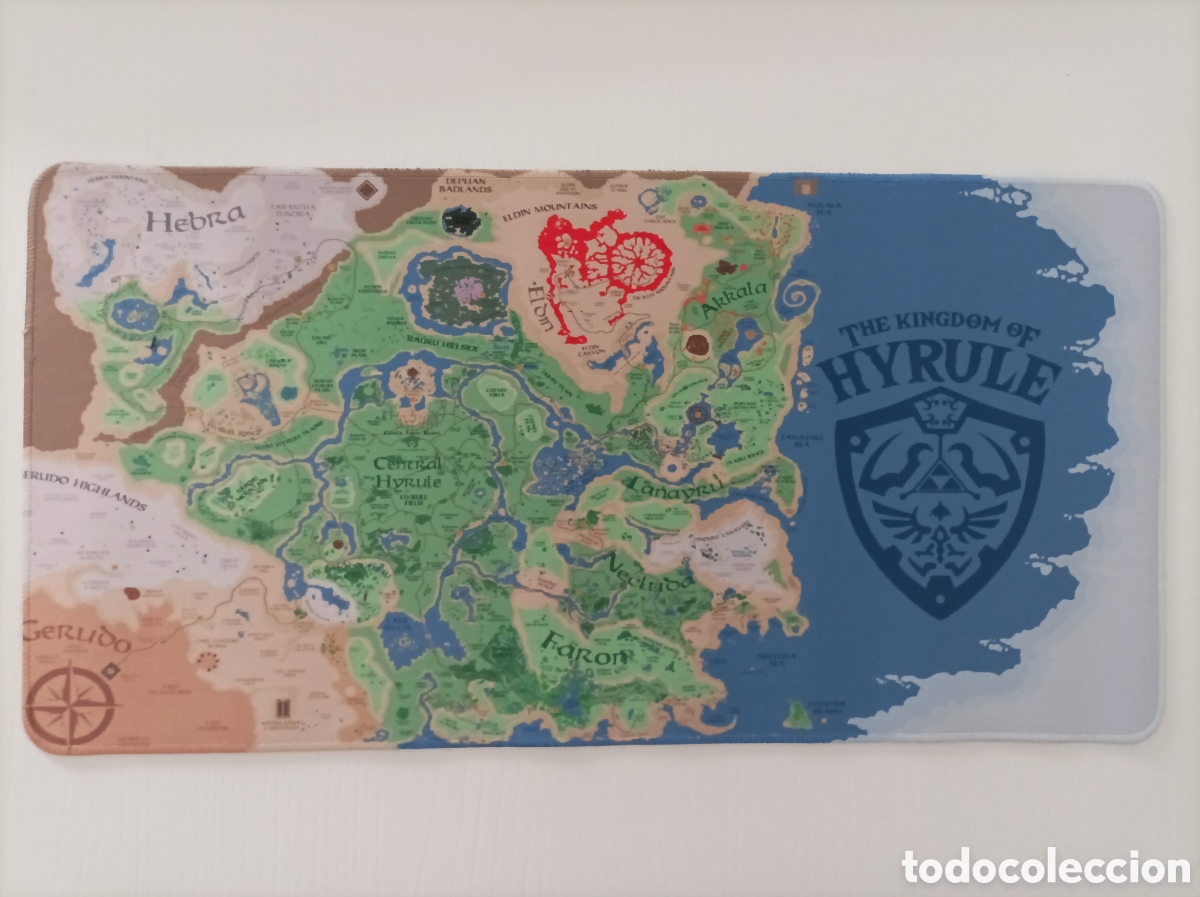 Trading cards: Tapete Zelda Mapa Game - Foto 4