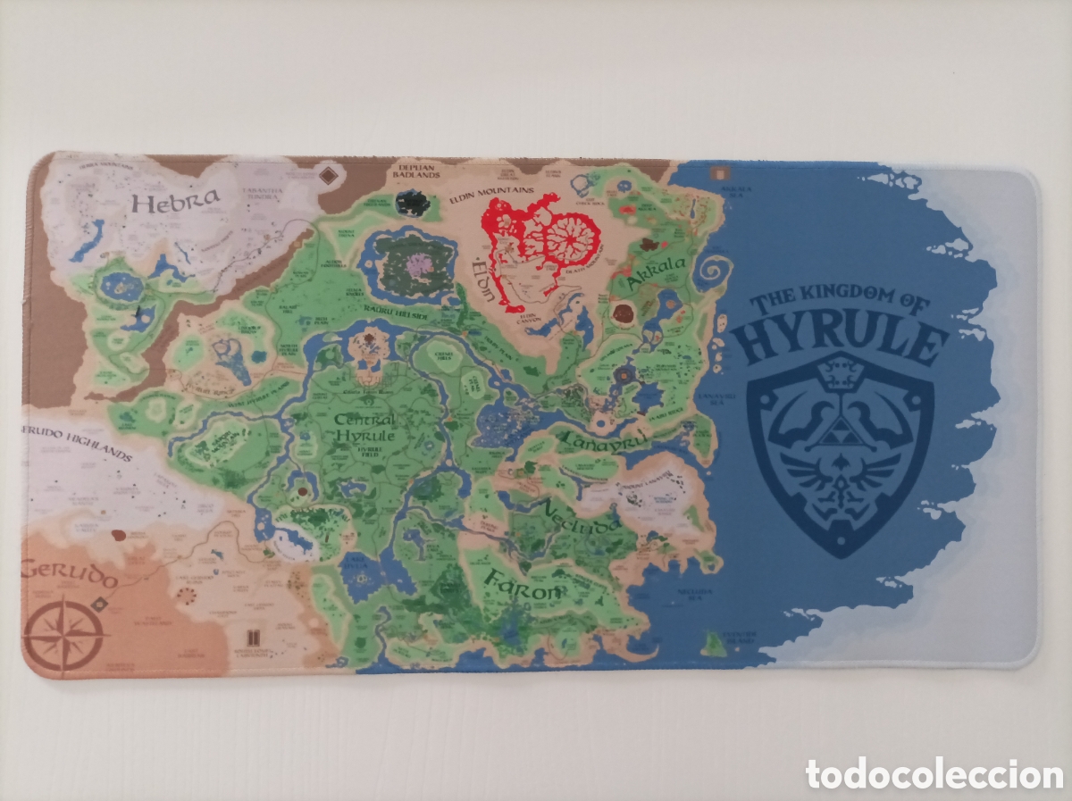 Trading cards: Tapete Zelda Mapa Game - Foto 2