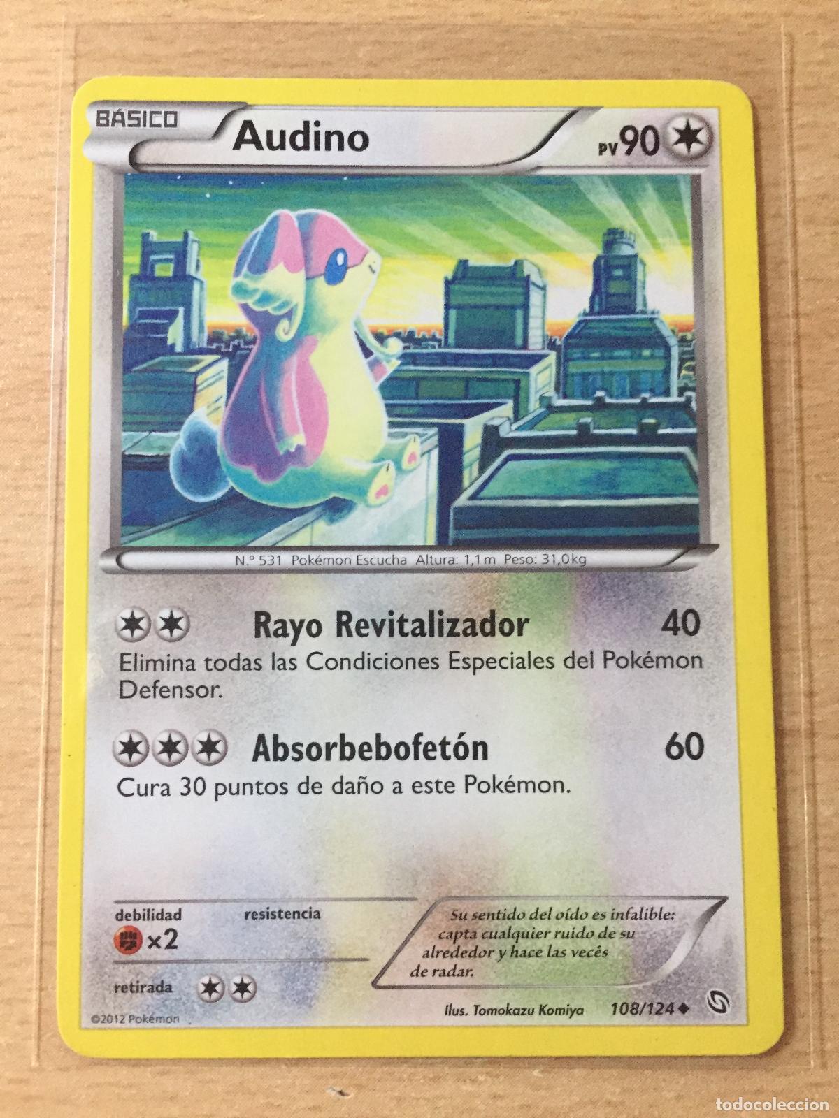 Trading cards: 2012 - AUDINO - POKEMON - Foto 1