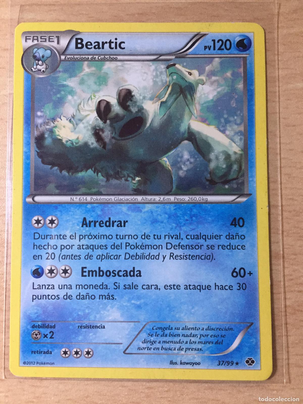 Trading cards: 2012 - BEARTIC - POKEMON - Foto 1
