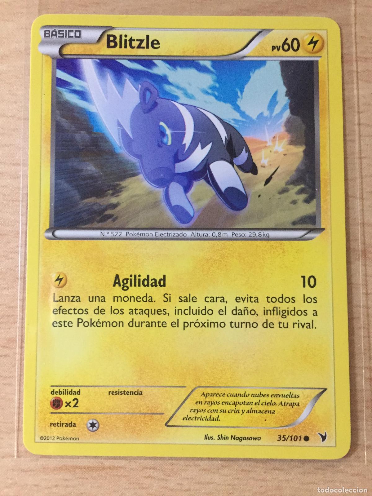 Trading cards: 2012 - BLITZLE - POKEMON - Foto 1