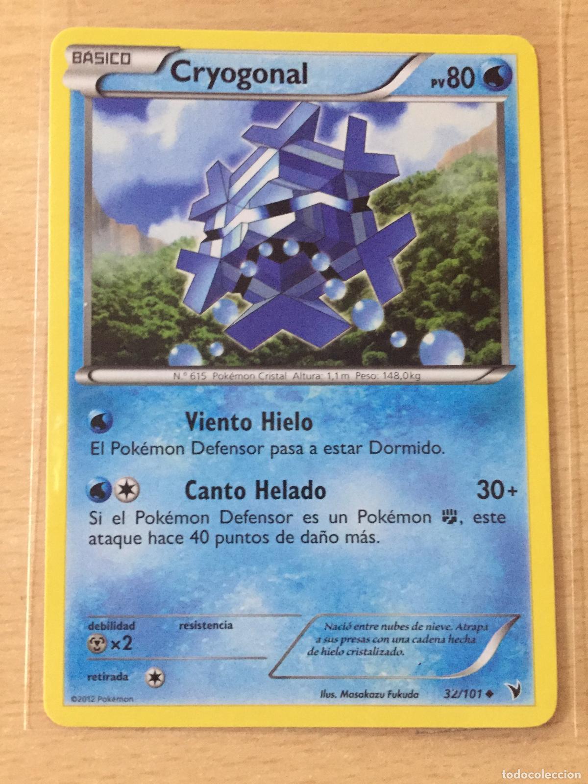 Trading cards: 2012 - CRYOGONAL - POKEMON - Foto 1