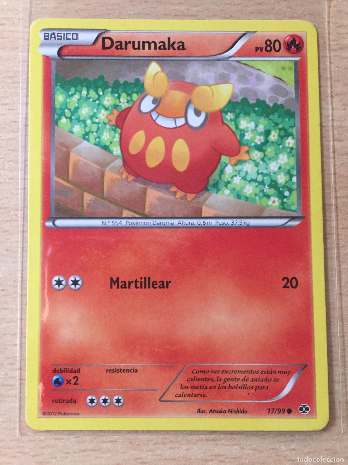 Trading cards: 2012 - DARUMAKA - POKEMON - Foto 1