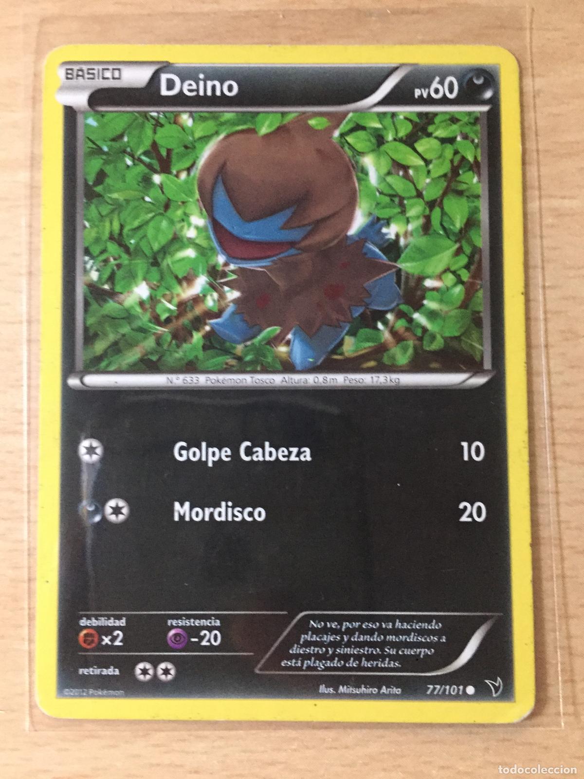 Trading cards: 2012 - DEINO - POKEMON - Foto 1