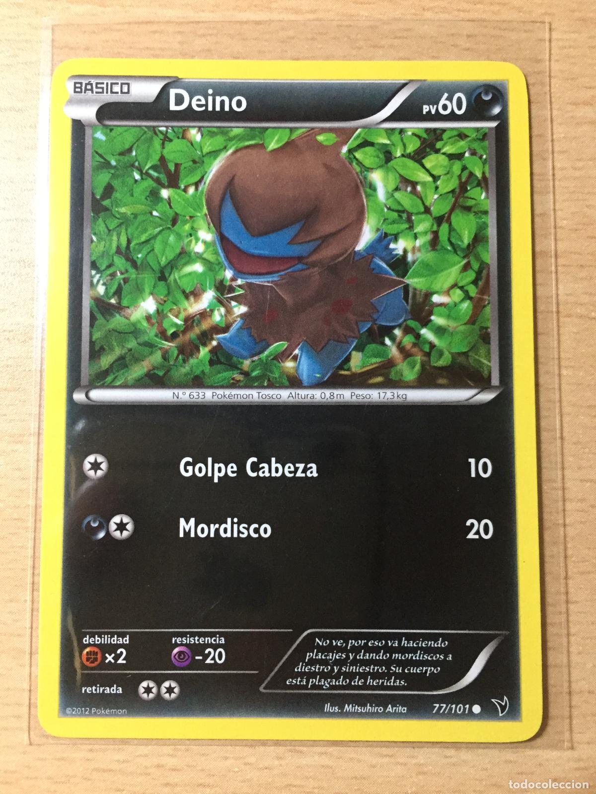 Trading cards: 2012 - DEINO - POKEMON - Foto 1