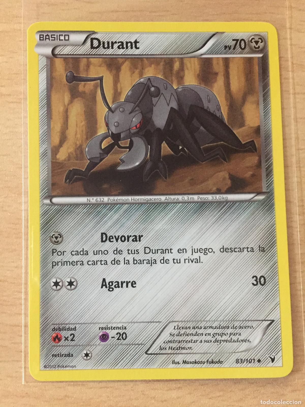 Trading cards: 2012 - DURANT - POKEMON - Foto 1