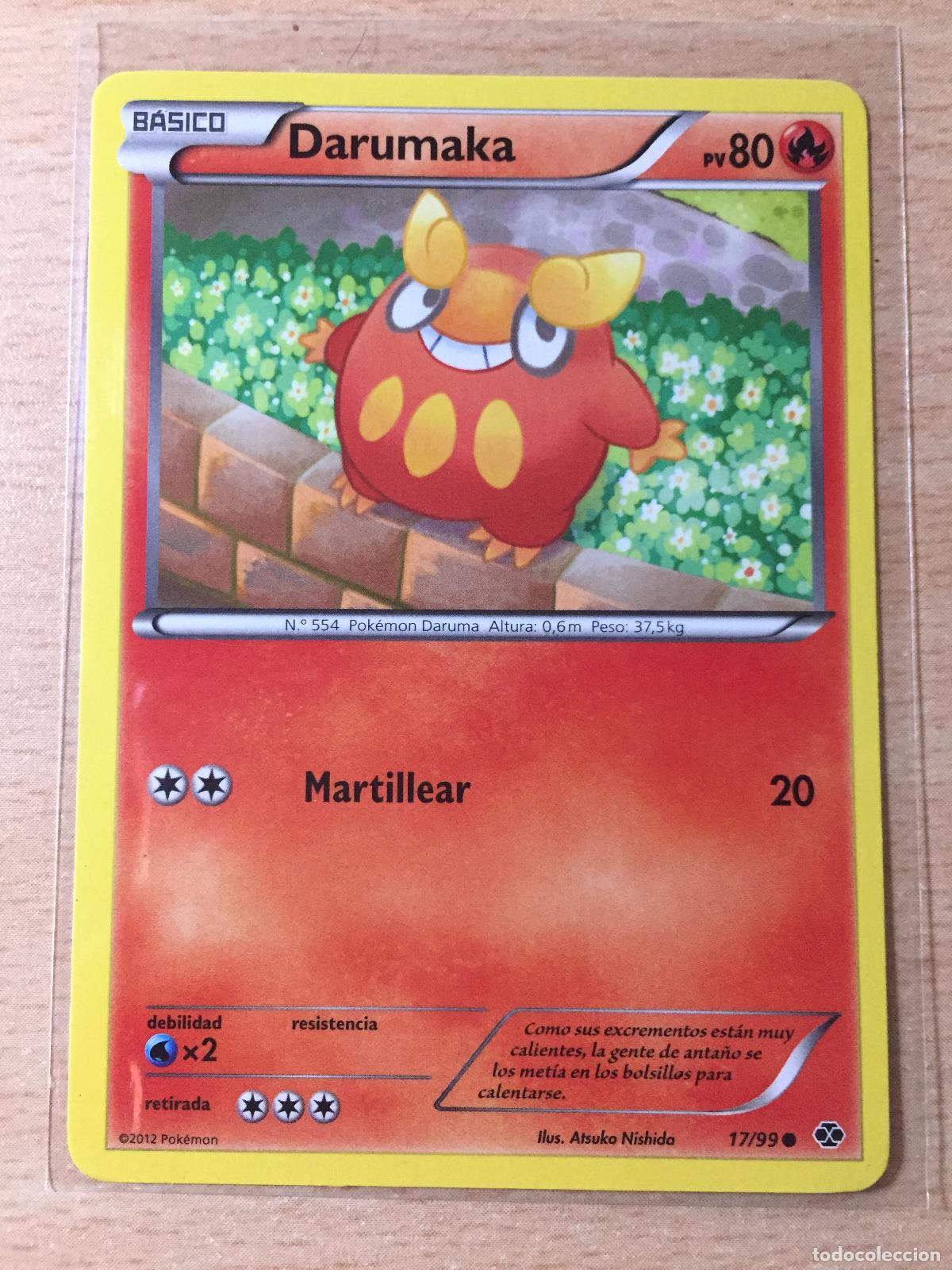 Trading cards: 2012 - DARUMAKA - POKEMON - Foto 1