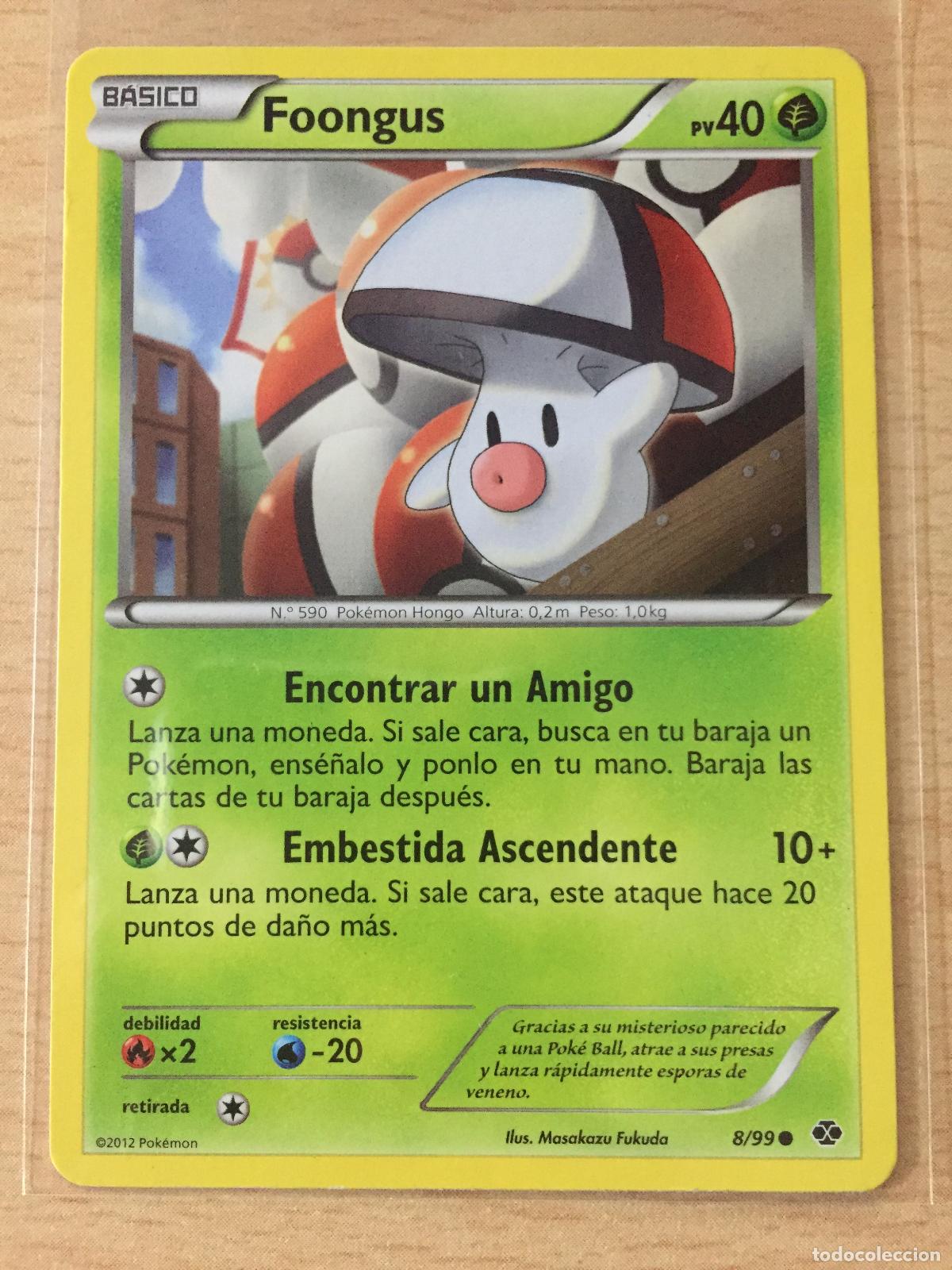 Trading cards: 2012 - FOONGUS - POKEMON - Foto 1