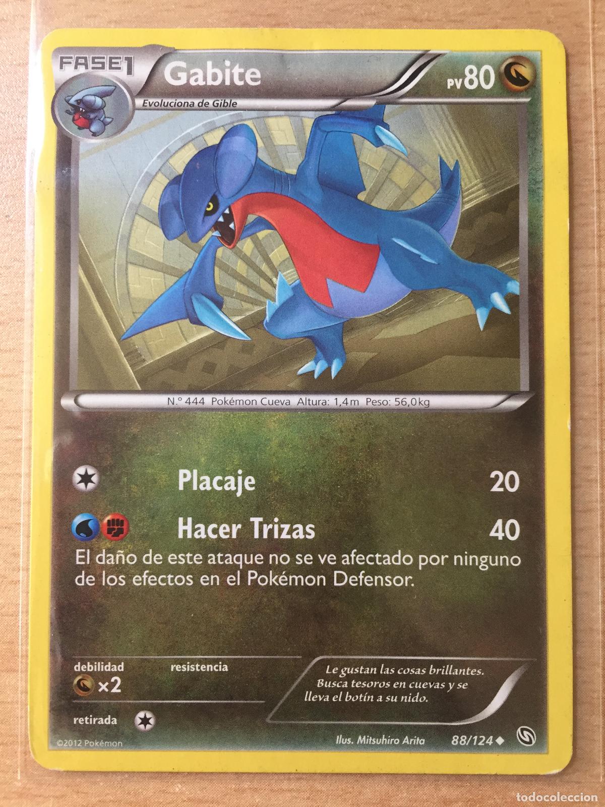 Trading cards: 2012 - GABITE - POKEMON - Foto 1