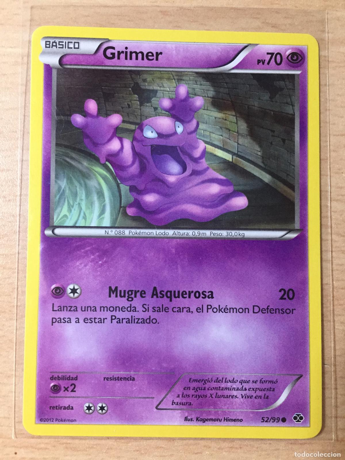 Trading cards: 2012 - GRIMER - POKEMON - Foto 1