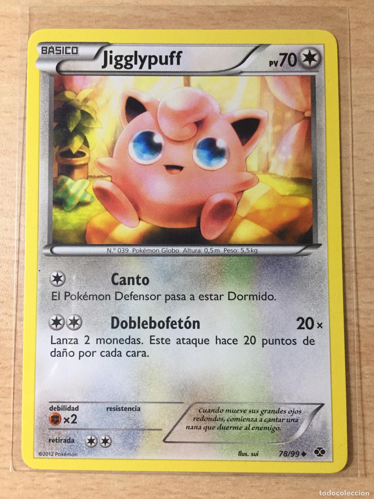 Trading cards: 2012 - JIGGLYPUFF - POKEMON - Foto 1