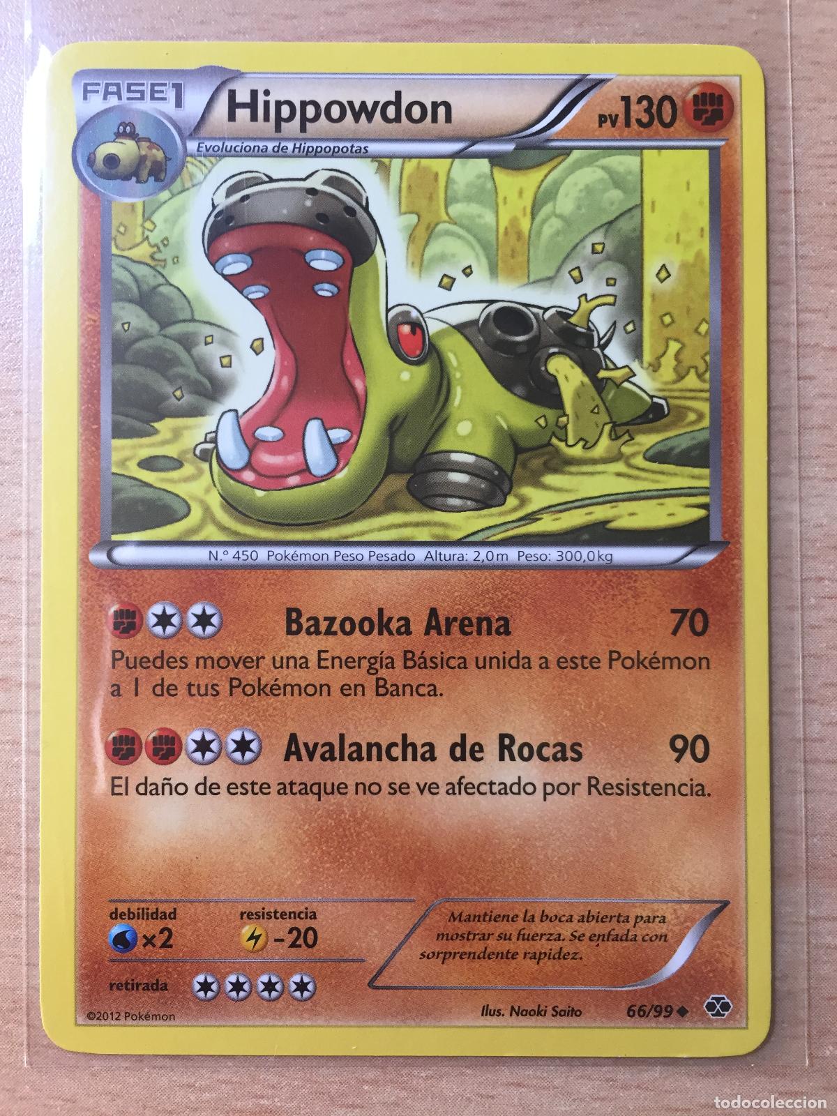 Trading cards: 2012 - HIPPOWDON - POKEMON - Foto 1